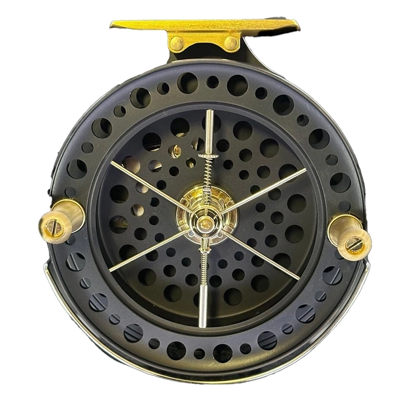 JW Young Heritage Black Centrepin